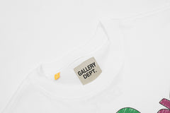 Gallery Dept crayon hand-painted colorful print T-shirt