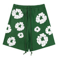 Denim Tears The Cotton Wreath Green Shorts