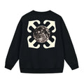 Off White Arrow Pattern Printed Sweatshirts