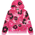Denim Tears Cotton Wreath Camouflage Zipper Hoodie