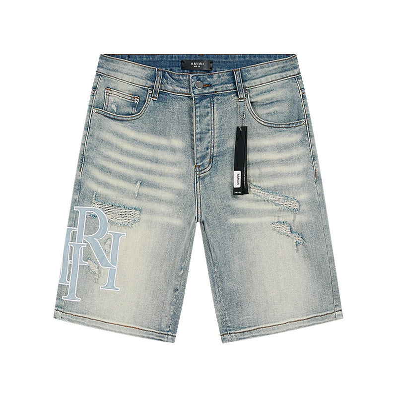Denim Shorts #MR-AM609