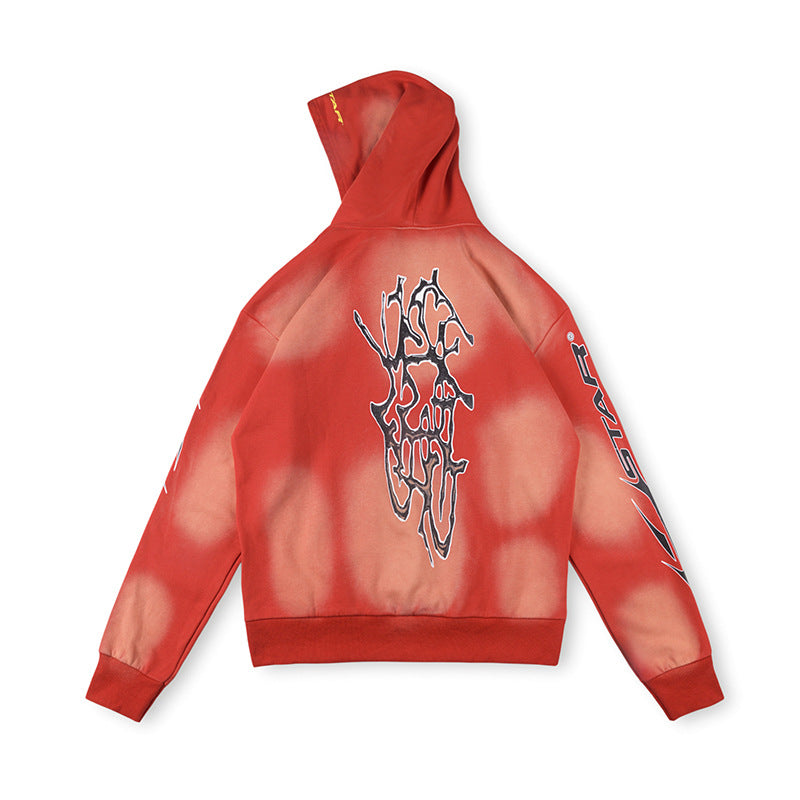 Hellstar Studios Red Washed Hoodie