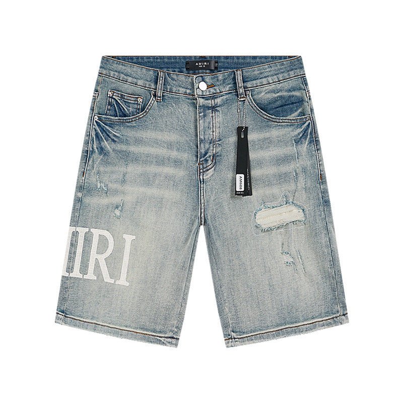 Denim Shorts #MR-AM608