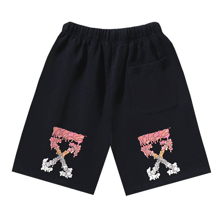 Letter Pattern Shorts