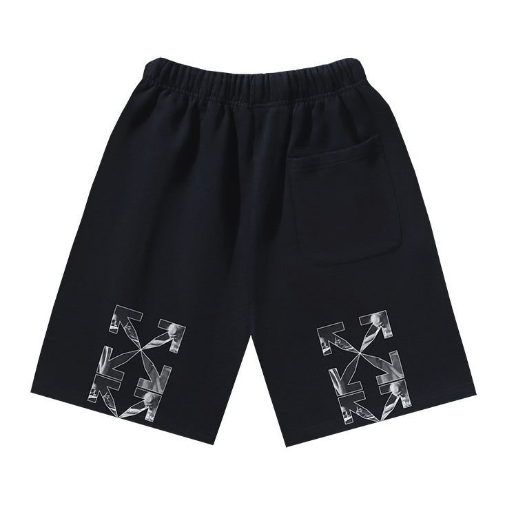 Letter Pattern Shorts