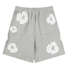 Denim Tears The Cotton Wreath Grey Shorts