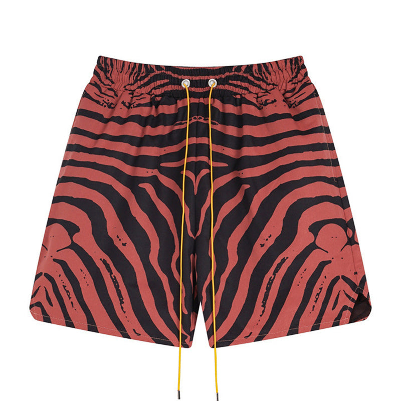 Rhude Zebra Silk Shorts