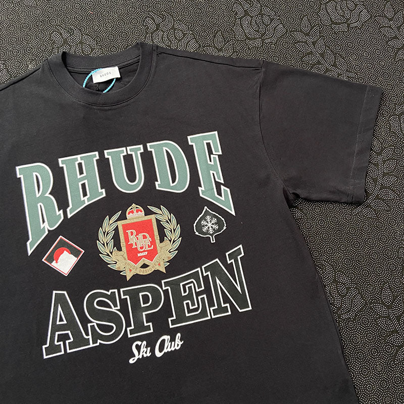 RHUDE Aspen Ski Crest Tee