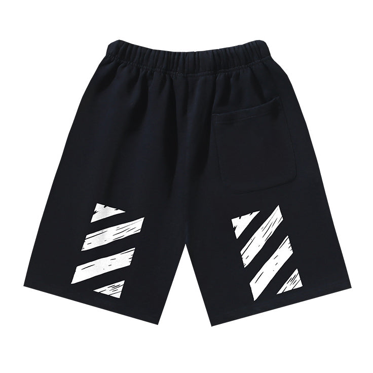 Letter Pattern Shorts