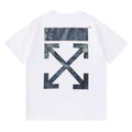 OFF WHITE Denim Pattern T-shirt