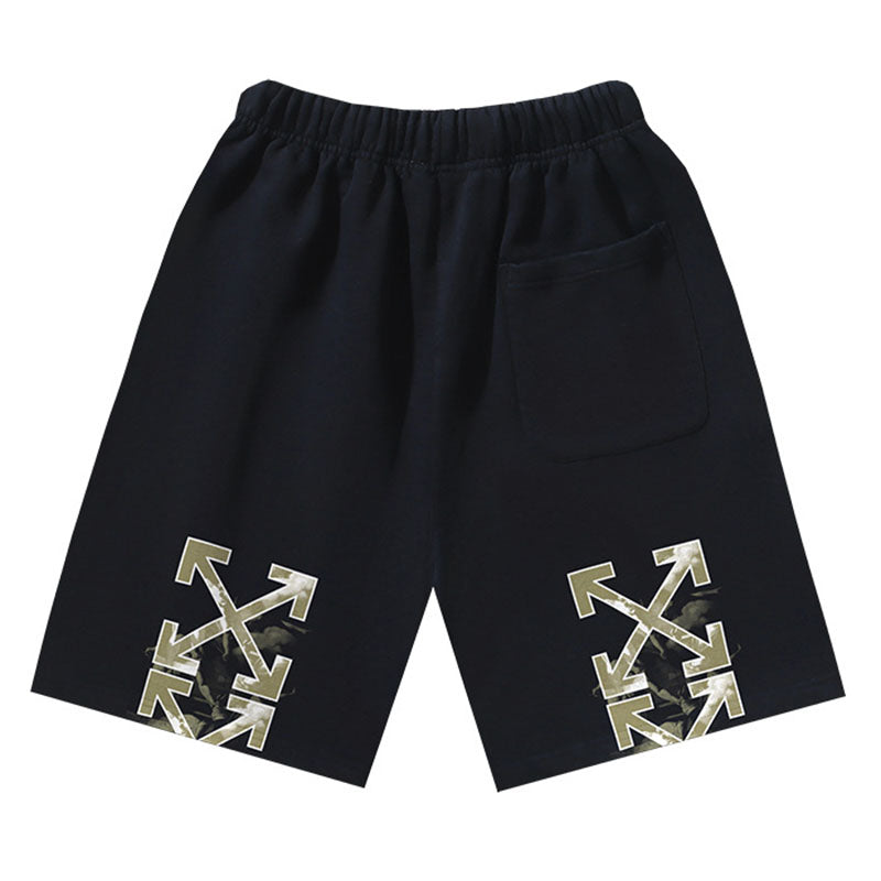 Off-White Logo Arrows Printed Shorts