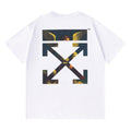 OFF WHITE Letter Pattern T-shirt