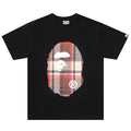 BAPE Check Big Ape Head Tee