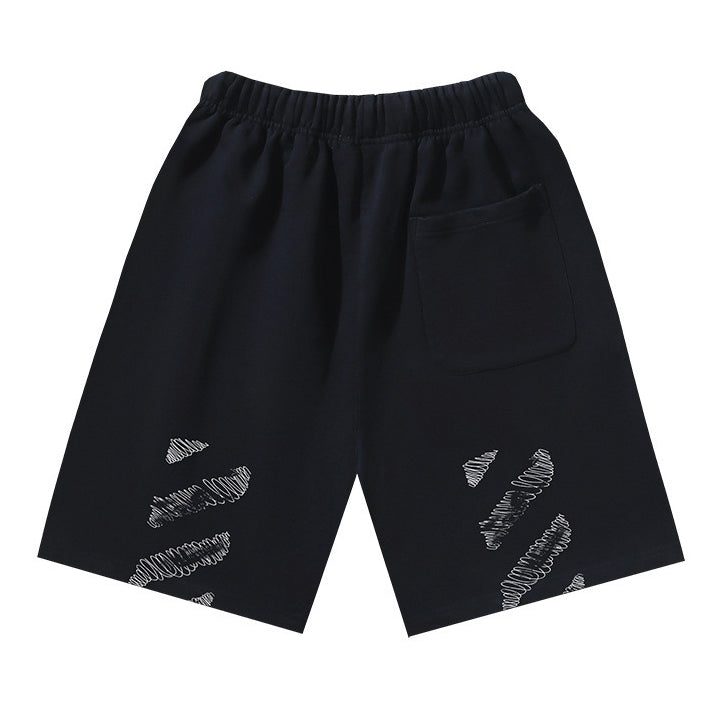 Letter Pattern Shorts