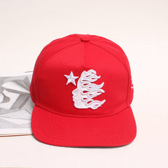 Hellstar OG Fitted Hat Red