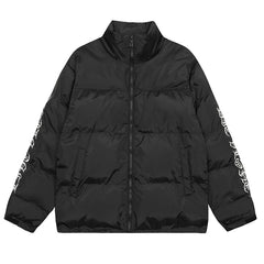 VLONE solid color stand collar cotton jacket