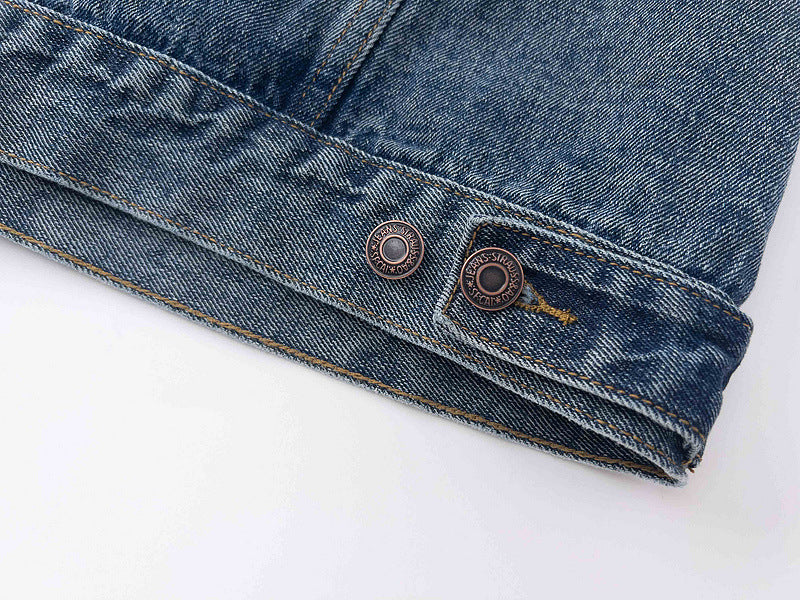 Gallery Dept Embroidered Logo Denim Jacket