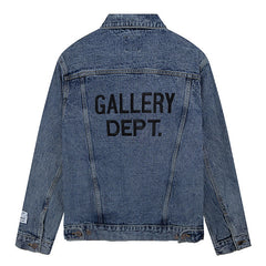 Gallery Dept Embroidered Logo Denim Jacket