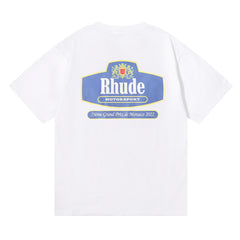 RHUDE T-Shirts Blue