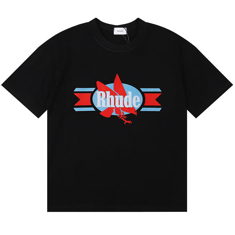 RHUDE Chevron Eagle cotton T-shirt