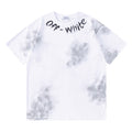 OFF WHITE Splatter Graffiti T-shirt