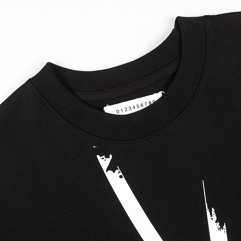 Maison Margiela Letter Logo T-Shirts