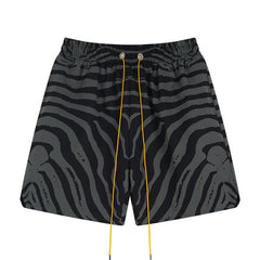 Rhude Zebra Silk Shorts