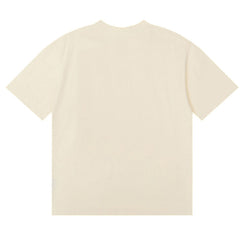 RHUDE Warning Logo Cotton Short-Sleeve T-Shirts