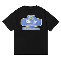 RHUDE T-Shirts Blue