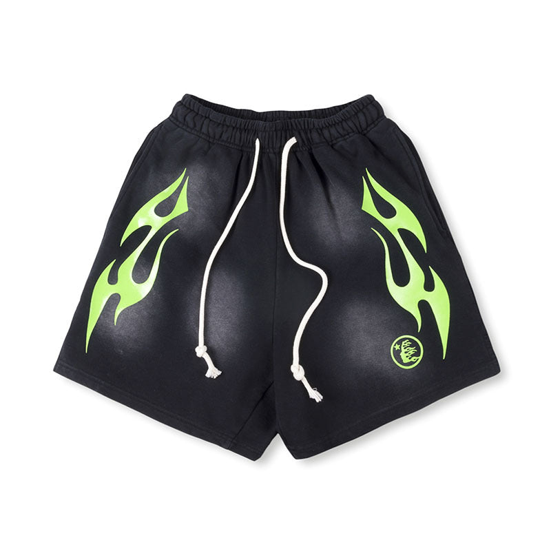 Hellstar Flame Shorts