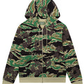 Denim Tears Cotton Wreath Camouflage Zipper Hoodie