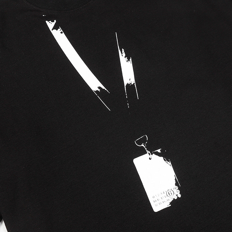 Maison Margiela Letter Logo T-Shirts