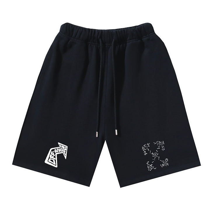 Letter Pattern Shorts