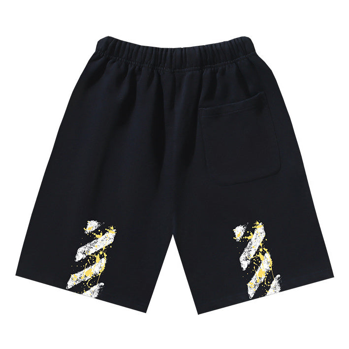 Letter Pattern Shorts