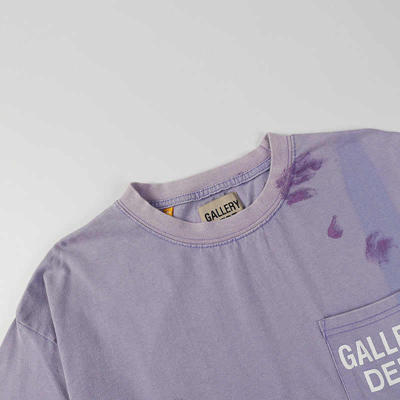 Gallery Dept splash ink retro distressed wash Paint T-shirt