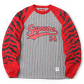 Supreme Tiger Raglan Long Sleeve Tee