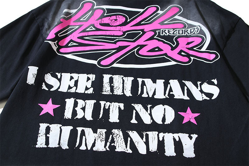 HELLSTAR Eye-covered Portrait T-shirt