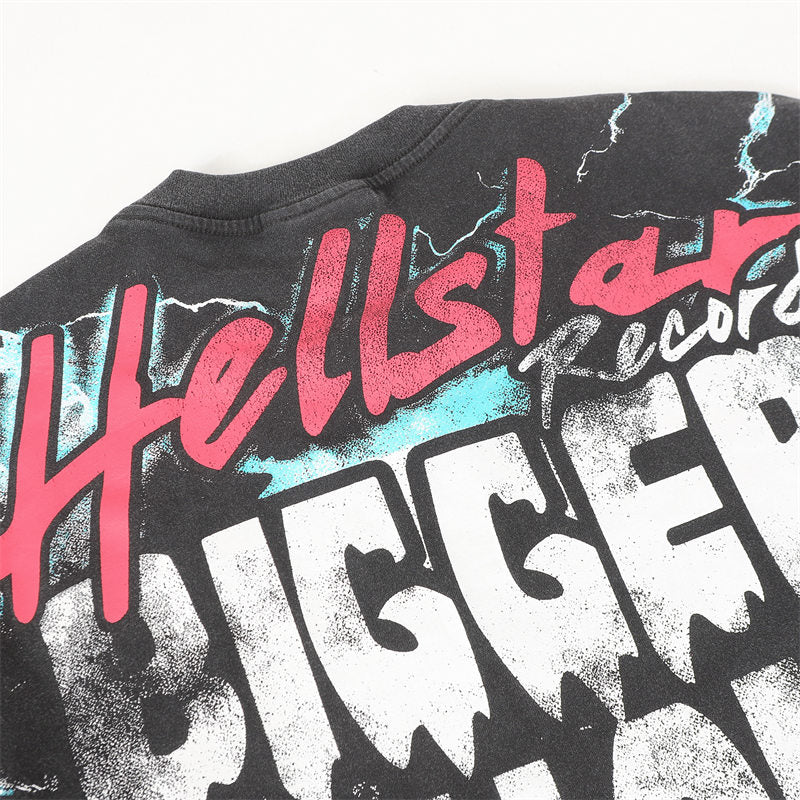 HELLSTAR SATAN Pattern T-Shirt