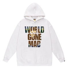 BAPE Ape Head Letter Pattern Print Hoodie