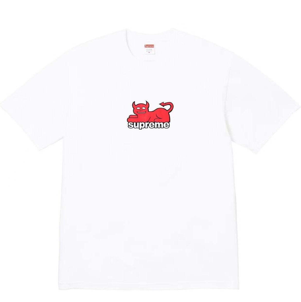 Supreme Devil Cat Print T-Shirt