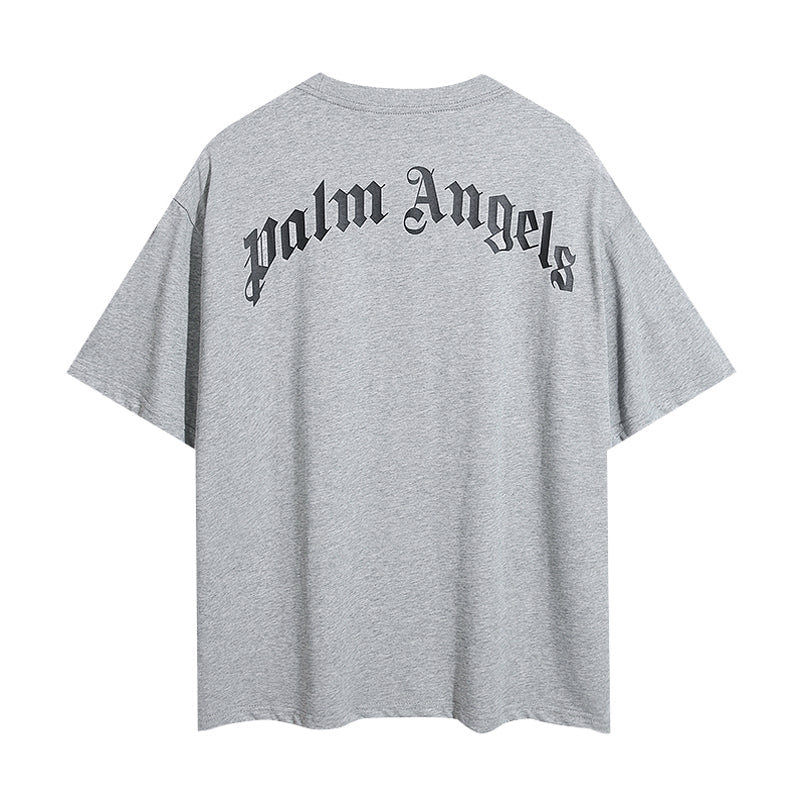 Palm Angels Bear Curved Logo T-Shirt