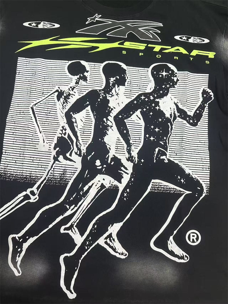 HELLSTAR Running Pattern T-Shirt