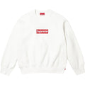 Supreme 25SS Washed Box Logo Crewneck Sweatshirts