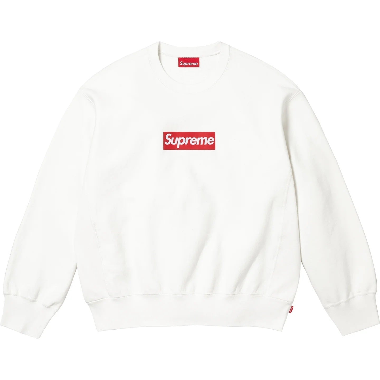 Supreme 25SS Washed Box Logo Crewneck Sweatshirts