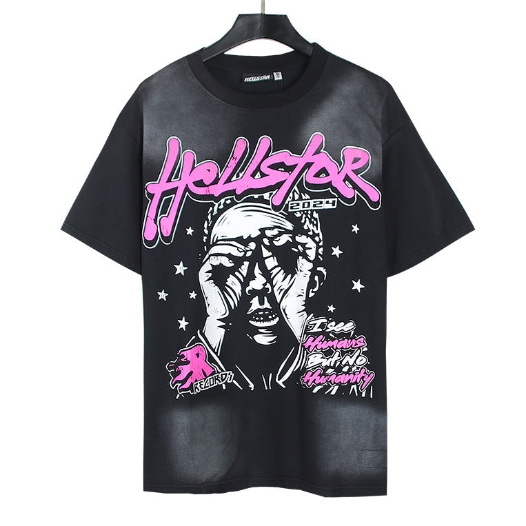 HELLSTAR Eye-covered Portrait T-shirt