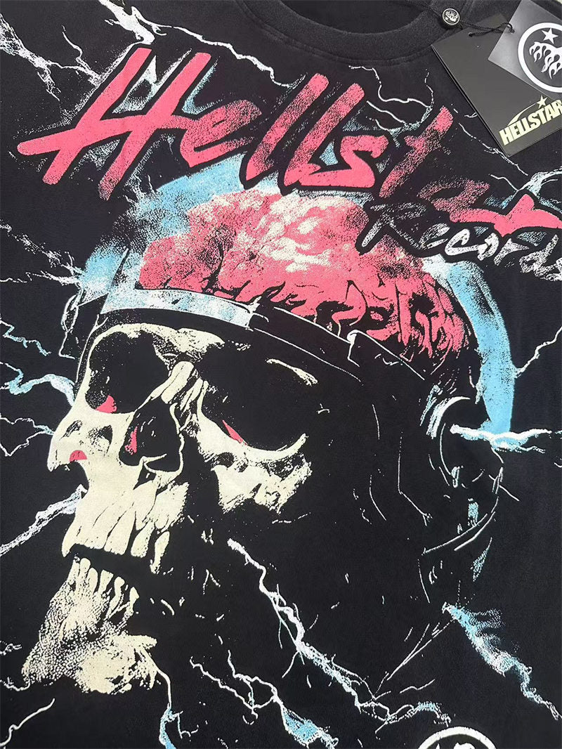 HELLSTAR SATAN Pattern T-Shirt
