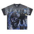 Letter Ghost Pattern T-shirt