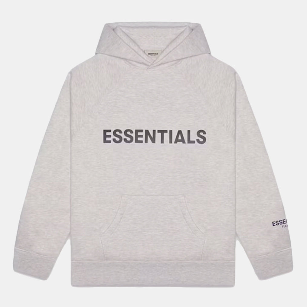 Handla Fear of God Essentials "Heather Oatmeal" Applique hoodie (FW20) online | Smidigt och enkelt på nätet - Merchsweden |