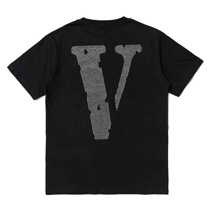 VLONE FRIENDS Rhinestone T-Shirt