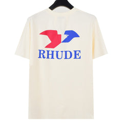 Rhude 23ss Basic Logo Print T-Shirt